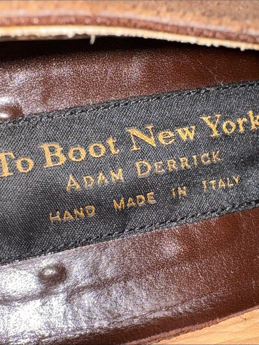 To Boot brown suede